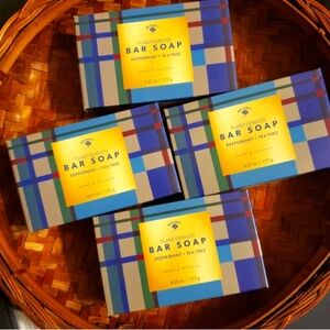 2 Bolero Peppermint & Tea Tree Bar Soap Luxury Large Plant Based Sensitve